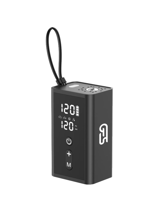 Mini Inflador Eléctrico GES | 120 psi y solo 180g | Al Límite Bicis
