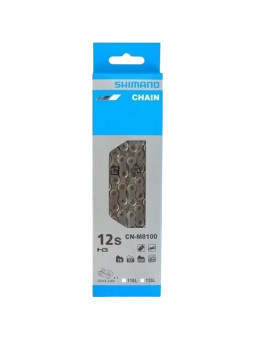 Cadena Shimano XT M8100 12v | 126 Eslabones con Quick-Link | Al-Límite