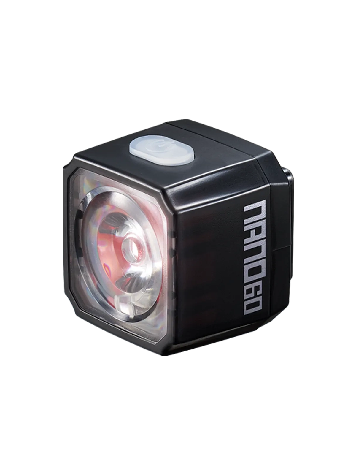 Luz trasera recargable USB CatEye NANO 60 para ciclismo de carretera.