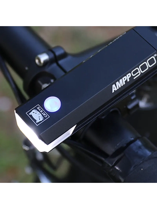 Iluminacion de alto rendimiento CatEye AMPP 900 para rutas nocturnas