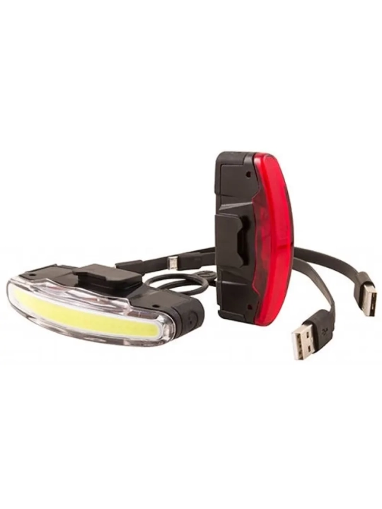 Set Luces Spanninga Arco USB | 30/80 Lúmenes | Al-Límite Bicis