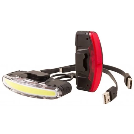 Set Luces Spanninga Arco USB | 30/80 Lúmenes | Al-Límite Bicis