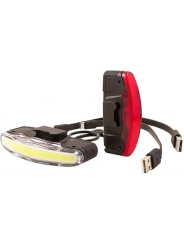 Set Luces Spanninga Arco USB | 30/80 Lúmenes | Al-Límite Bicis