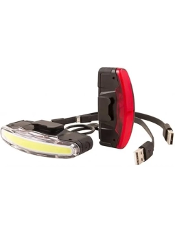 Set Luces Spanninga Arco USB | 30/80 Lúmenes | Al-Límite Bicis