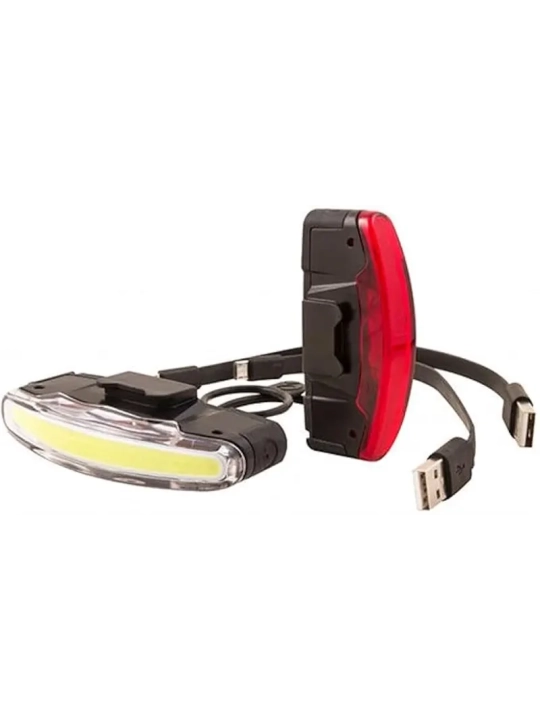 Set Luces Spanninga Arco USB | 30/80 Lúmenes | Al-Límite Bicis