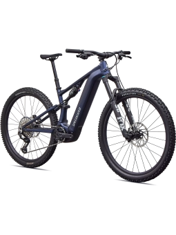 Bicicleta Eléctrica Specialized Turbo Levo R Comp Alloy 2024 Vista General Satin Metallic Deep Marine / Shadow Silver