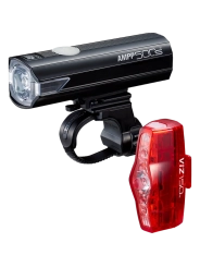 Kit-luces-bicicleta-CatEye-AMPP500-ViZ150-combo-potencia-USB-C-Al-Limite-Bicis