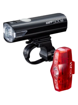 Kit-luces-bicicleta-CatEye-AMPP500-ViZ150-combo-potencia-USB-C-Al-Limite-Bicis