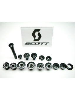 Set Tornilleria Negra Scott Spark 122012 | Al-Límite Bicis